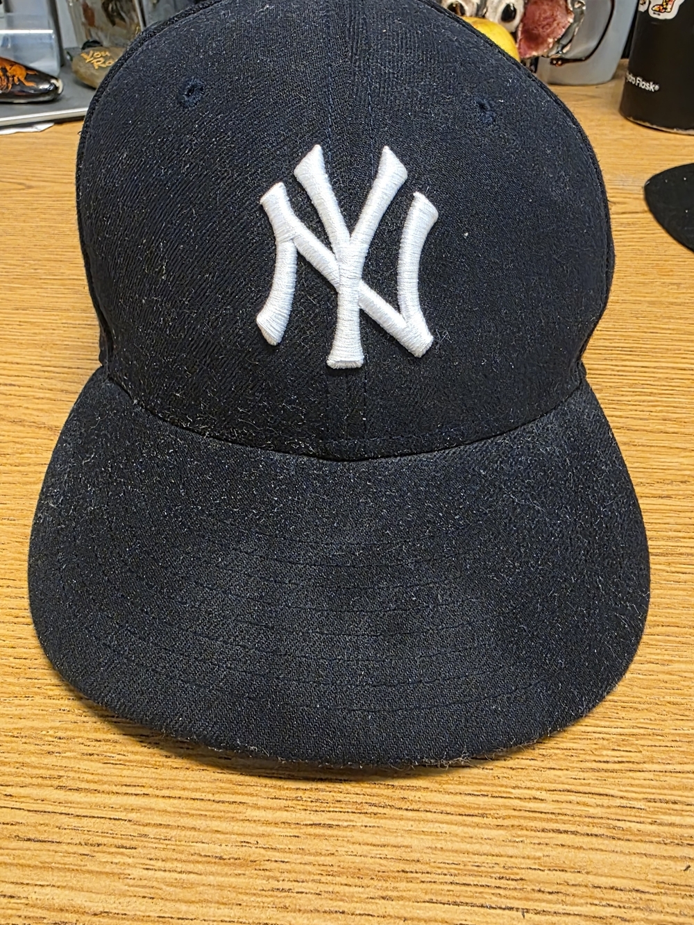 New Era Navy Blue New York Yankees Hat with White NY Logo